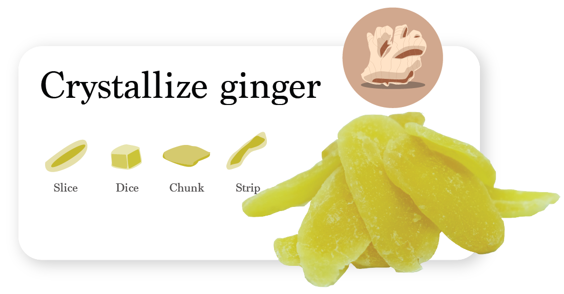 Crystalize Ginger