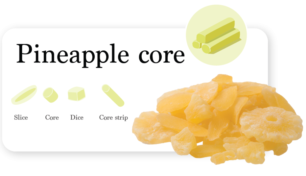 Pineapple core
