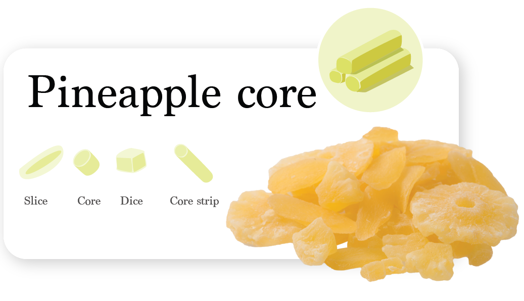 Pineapple core
